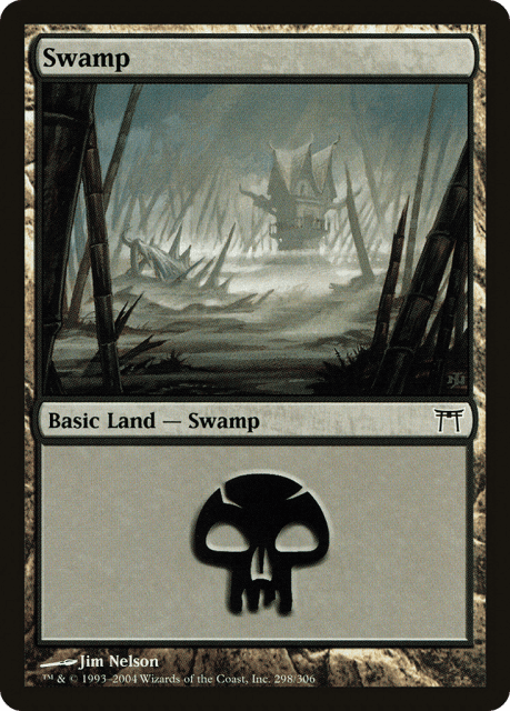 Swamp (298) — Champions of Kamigawa