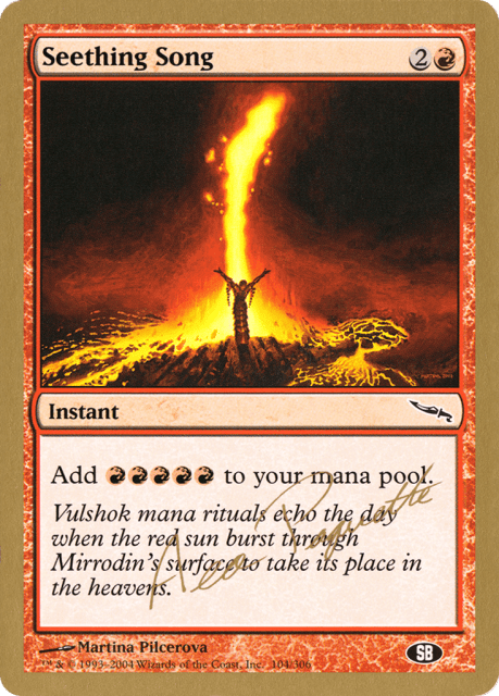 Seething Song (ap104sb) — World Championship Decks 2004