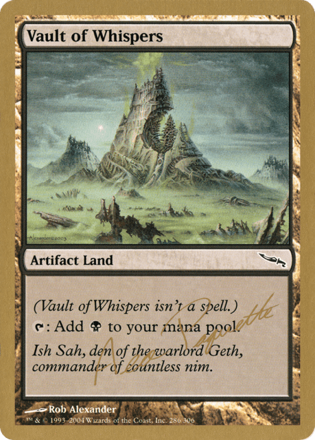 Vault of Whispers (ap286) — World Championship Decks 2004