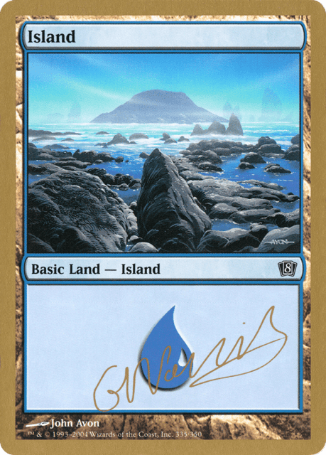 Island (gn335) — World Championship Decks 2004
