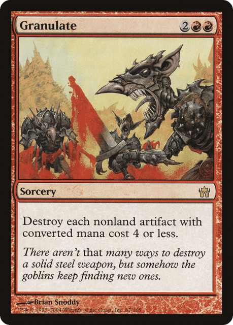 Granulate (67) — Fifth Dawn