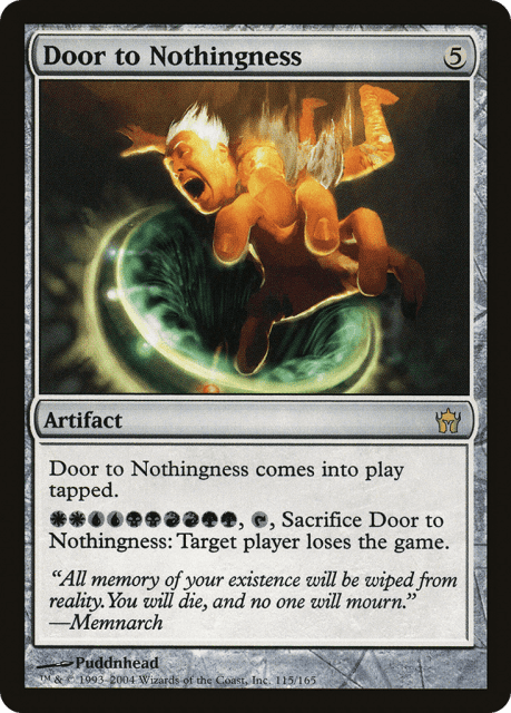 Door to Nothingness (115) — Fifth Dawn
