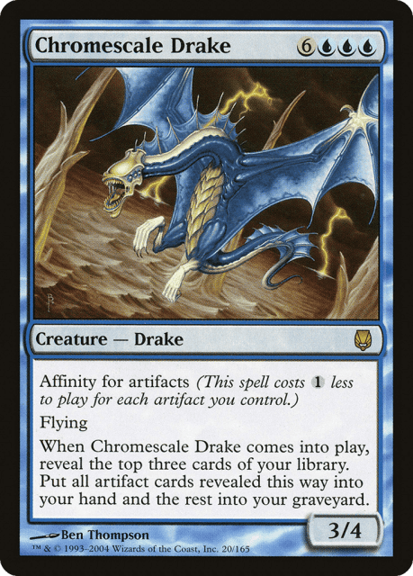 Chromescale Drake (20) — Darksteel