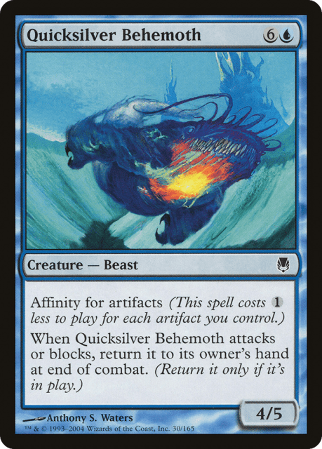 Quicksilver Behemoth (30) — Darksteel