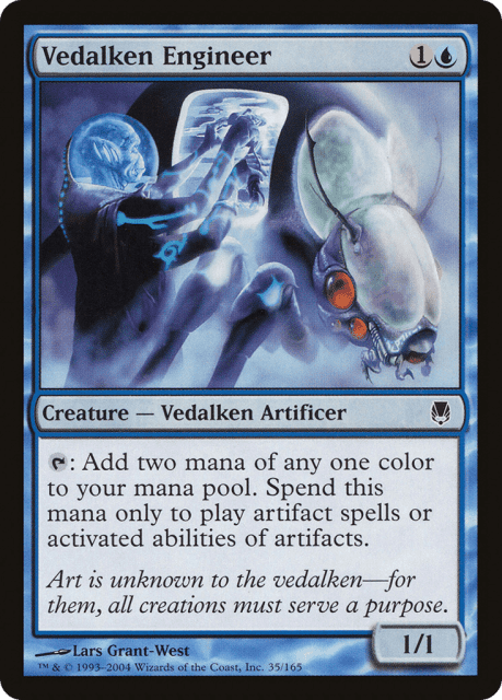 Vedalken Engineer (35) — Darksteel
