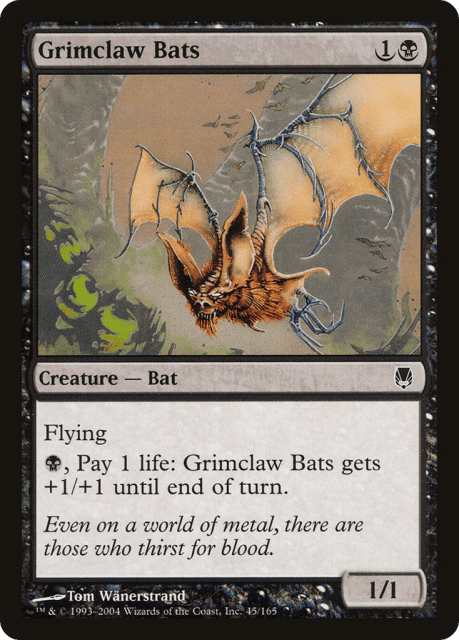 Grimclaw Bats (45) — Darksteel