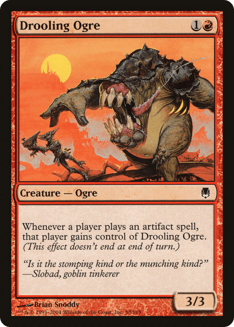 Drooling Ogre (58) — Darksteel