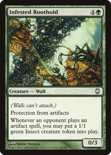 Infested Roothold (76) — Darksteel