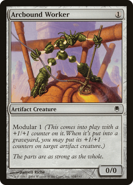 Arcbound Worker (104) — Darksteel