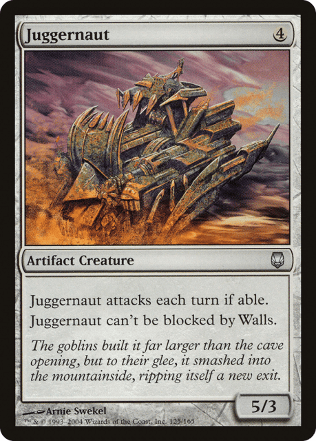Juggernaut (125) — Darksteel