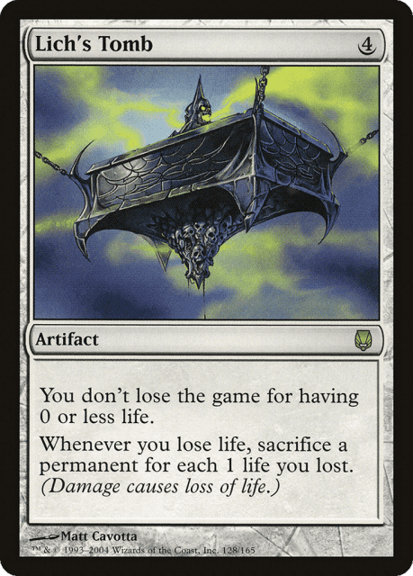 Lich's Tomb (128) — Darksteel