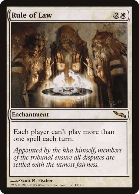 Rule of Law (19) — Mirrodin