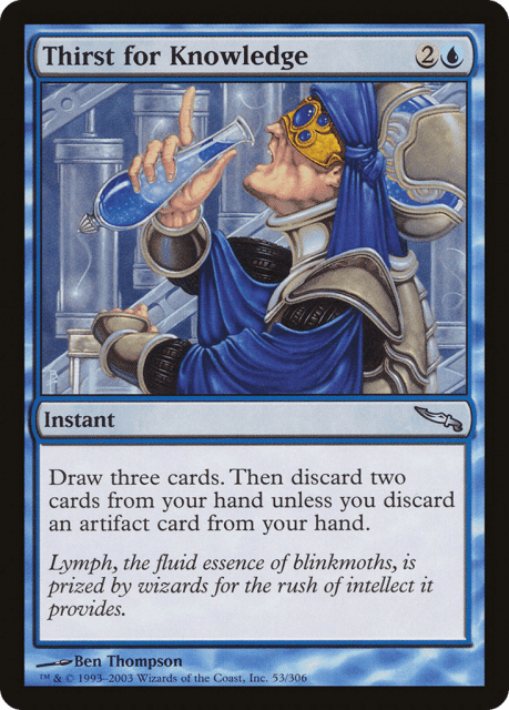 Thirst for Knowledge (53) — Mirrodin