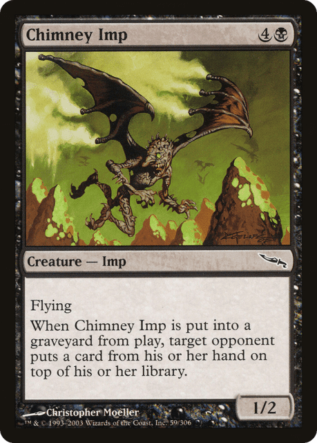 Chimney Imp (59) — Mirrodin