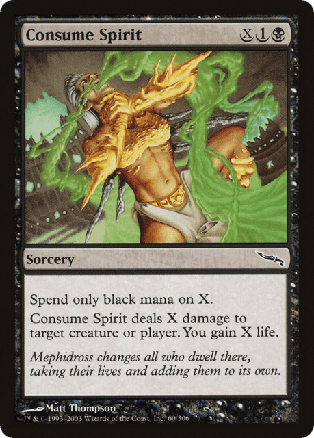 Consume Spirit (60) — Mirrodin