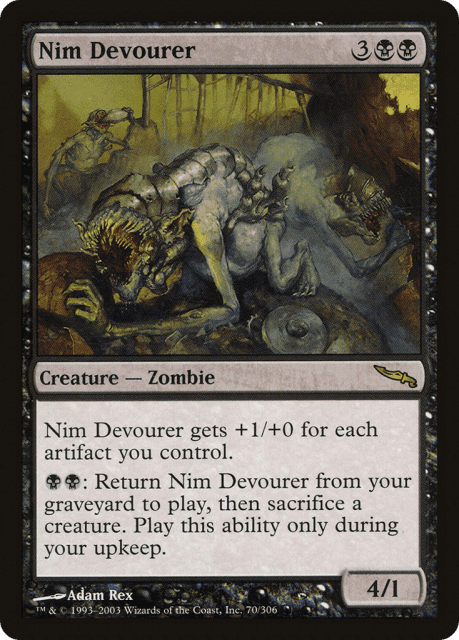 Nim Devourer (70) — Mirrodin