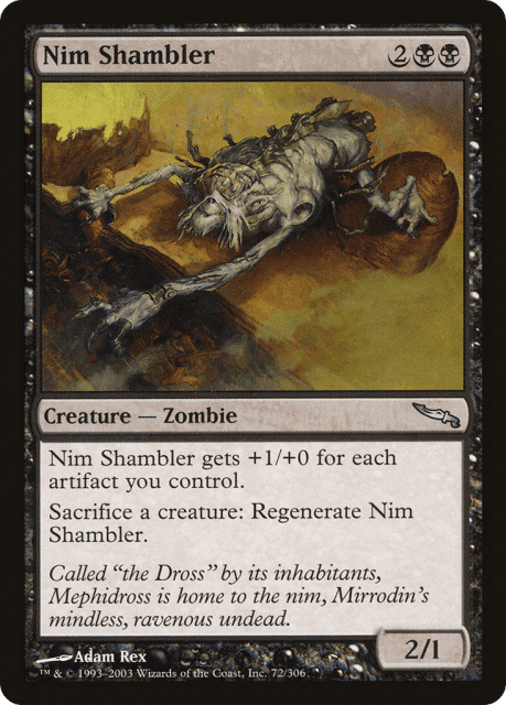 Nim Shambler (72) — Mirrodin