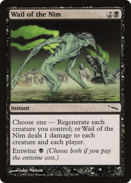 Wail of the Nim (81) — Mirrodin