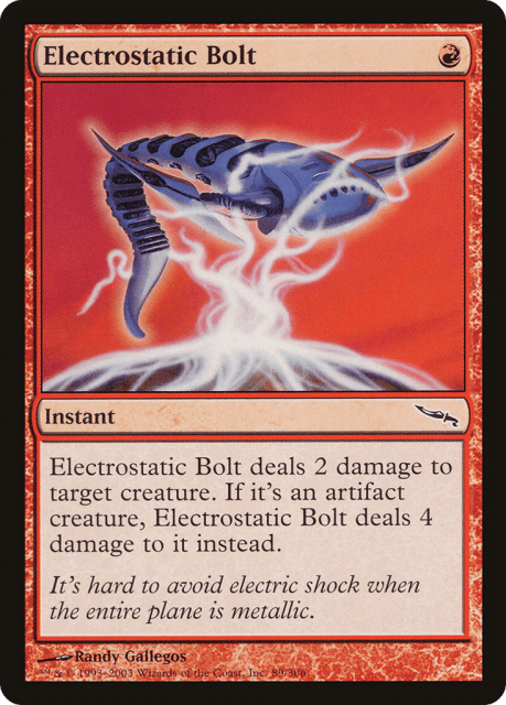 Electrostatic Bolt (89) — Mirrodin