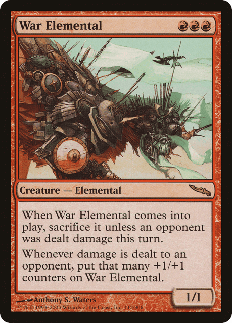 War Elemental (112) — Mirrodin