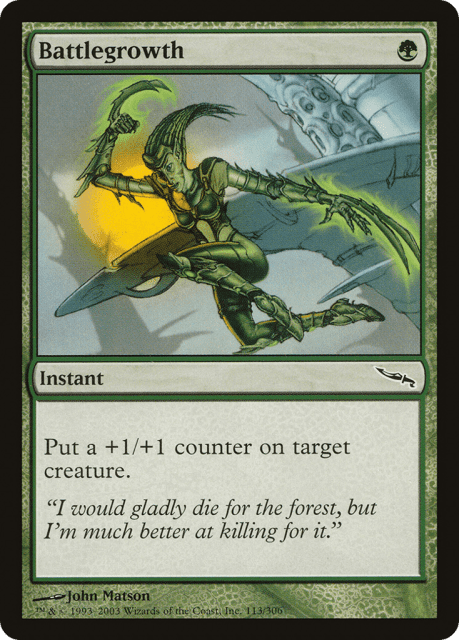Battlegrowth (113) — Mirrodin