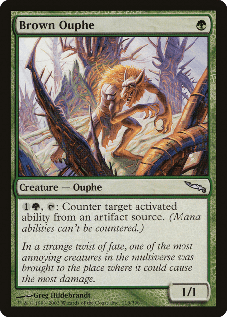 Brown Ouphe (115) — Mirrodin