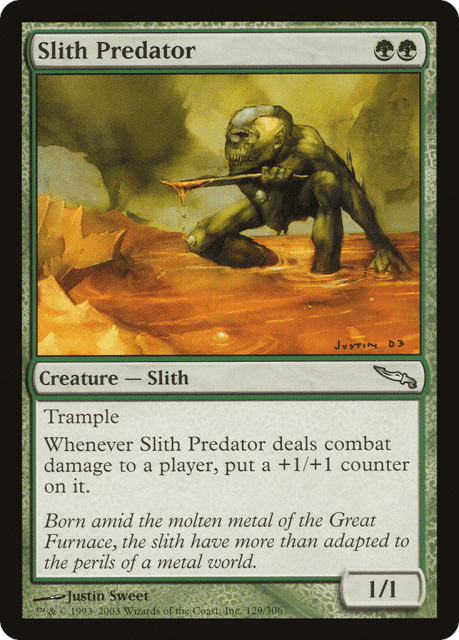 Slith Predator (129) — Mirrodin