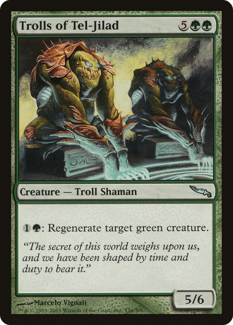 Trolls of Tel-Jilad (136) — Mirrodin
