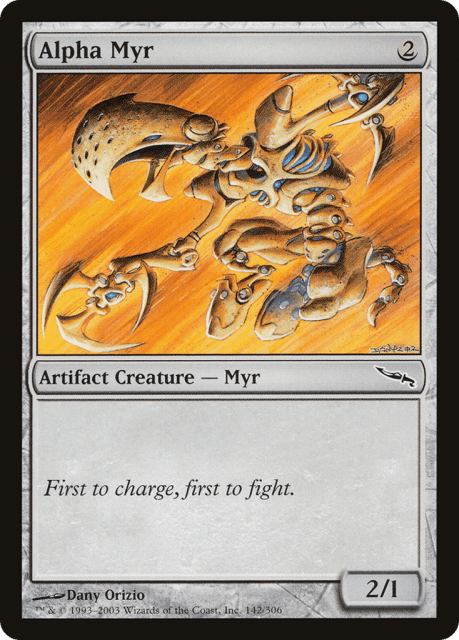 Alpha Myr (142) — Mirrodin