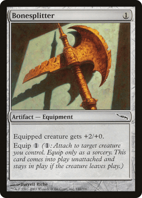 Bonesplitter (146) — Mirrodin