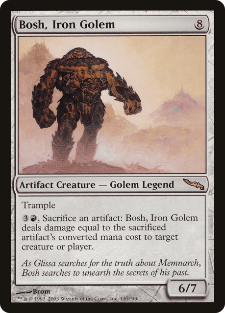 Bosh, Iron Golem (147) — Mirrodin