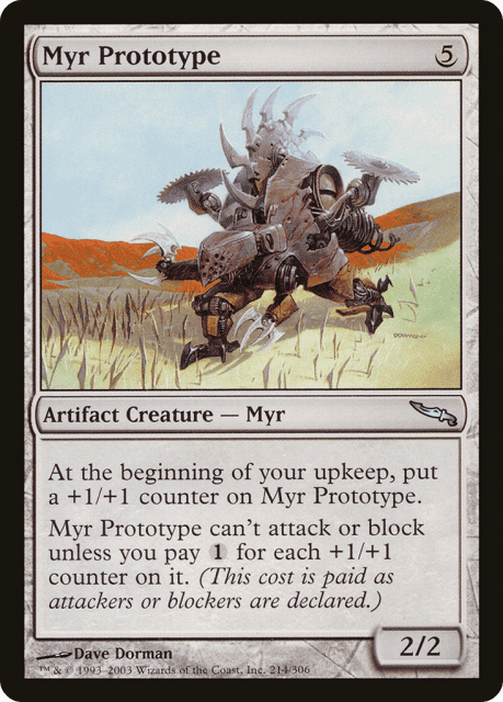 Myr Prototype (214) — Mirrodin