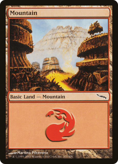 Mountain (301) — Mirrodin