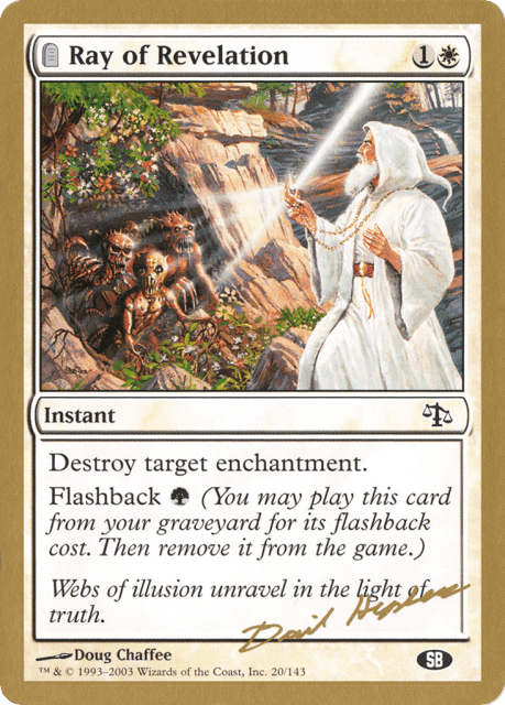 Ray of Revelation (dh20sb) — World Championship Decks 2003