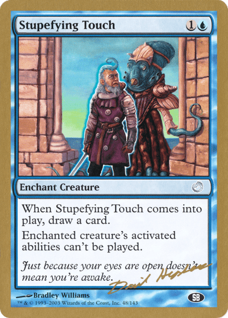 Stupefying Touch (dh48sb) — World Championship Decks 2003