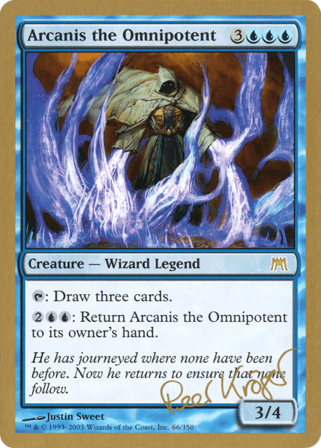 Arcanis the Omnipotent (pk66) — World Championship Decks 2003