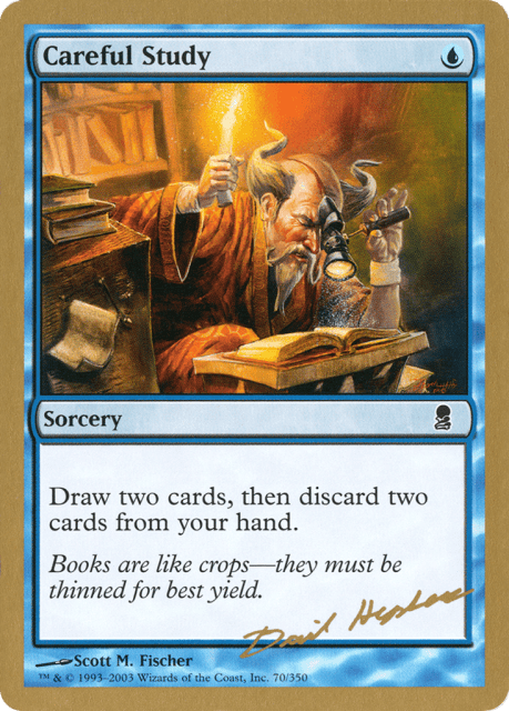 Careful Study (dh70) — World Championship Decks 2003