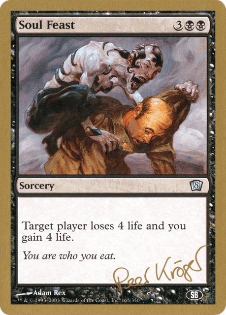 Soul Feast (pk165sb) — World Championship Decks 2003