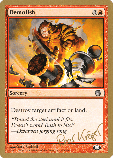 Demolish (pk183sb) — World Championship Decks 2003