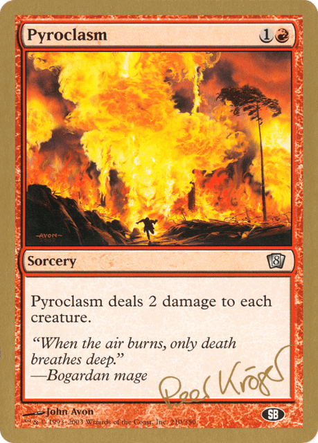 Pyroclasm (pk210sb) — World Championship Decks 2003