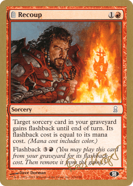Recoup (pk216sb) — World Championship Decks 2003