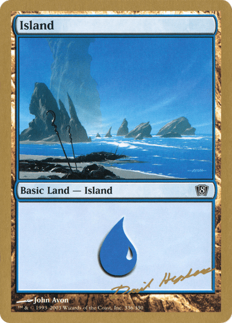 Island (dh336) — World Championship Decks 2003