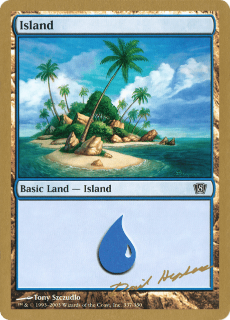 Island (dh337) — World Championship Decks 2003