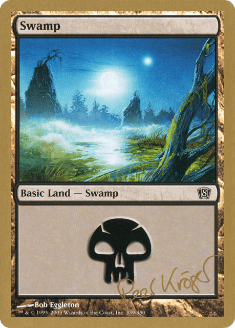 Swamp (pk339) — World Championship Decks 2003
