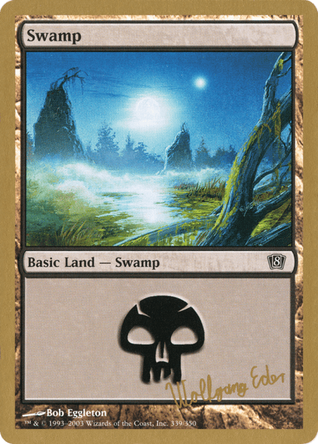 Swamp (we339) — World Championship Decks 2003