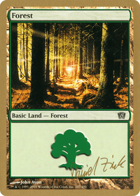Forest (dz347) — World Championship Decks 2003