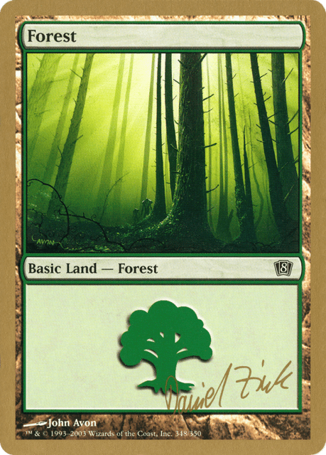 Forest (dz348) — World Championship Decks 2003