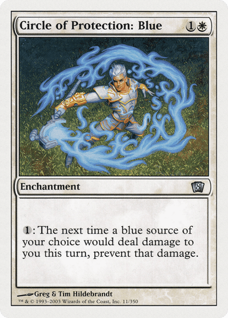 Circle of Protection: Blue (11) — Eighth Edition