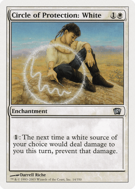 Circle of Protection: White (14) — Eighth Edition