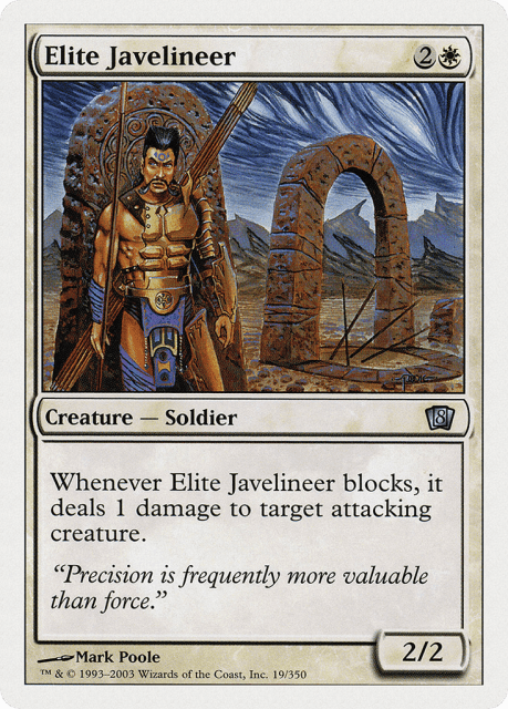 Elite Javelineer (19) — Eighth Edition